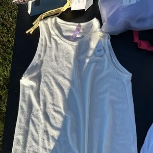 Francescas white tank